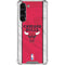 NBA Chicago Bulls Away Jersey Galaxy S24 FE Clear Case